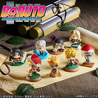 Boruto: Naruto Next Generations - Uzumaki Boruto - Petit Chara Land - Petit Chara Land Boruto Naruto Next Generations Boruto to Hokagetachi (MegaHouse)ㅤ – MegaHouse As Manufacturer – ActionFigure Brasil