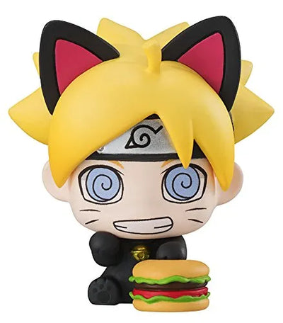 Boruto: Naruto Next Generations - Uzumaki Boruto - Uzumaki Naruto - Petit Chara Land - Oyako Manekineko Dattebasa (MegaHouse)ㅤ – MegaHouse As Manufacturer – ActionFigure Brasil — close