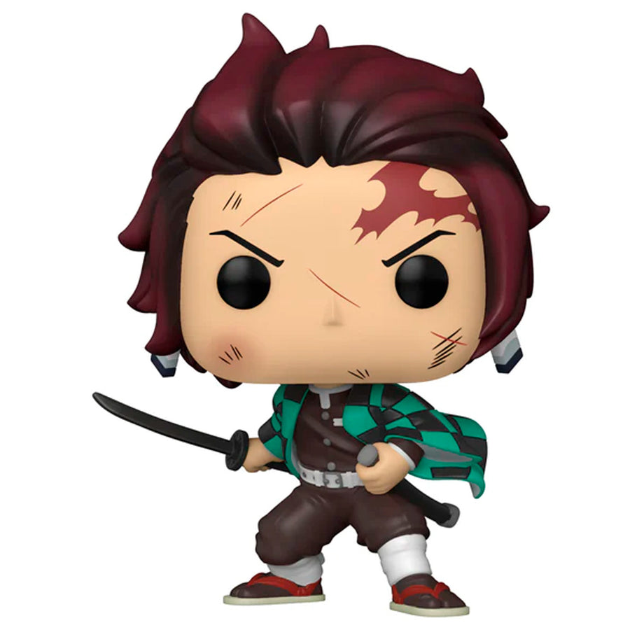 BOX FUNKO POP DEMON SLAYER - TANJIRO KAMADO + CAMISETA TEE BUNDLE *S*