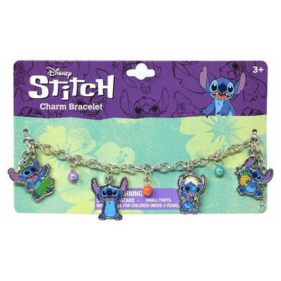 BRACELETE DISNEY STITCH CHARM BRACELET (6602) BRINDE