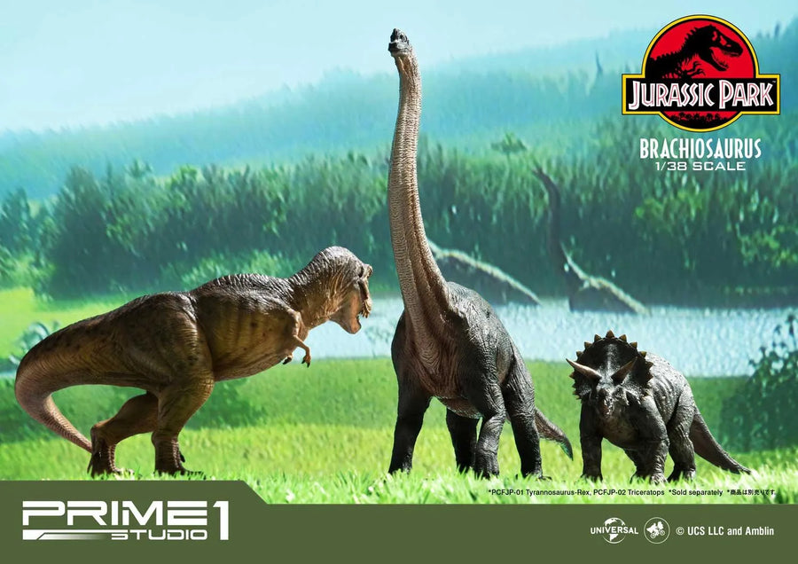 Brachiosaurus (Regular Version) Jurassic Park (Film) – Prime1Studio – ActionFigure Brasil
