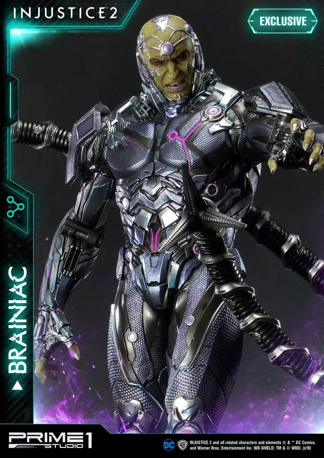 Brainiac (Exclusive Version) Injustice 2 – Prime1Studio – ActionFigure Brasil