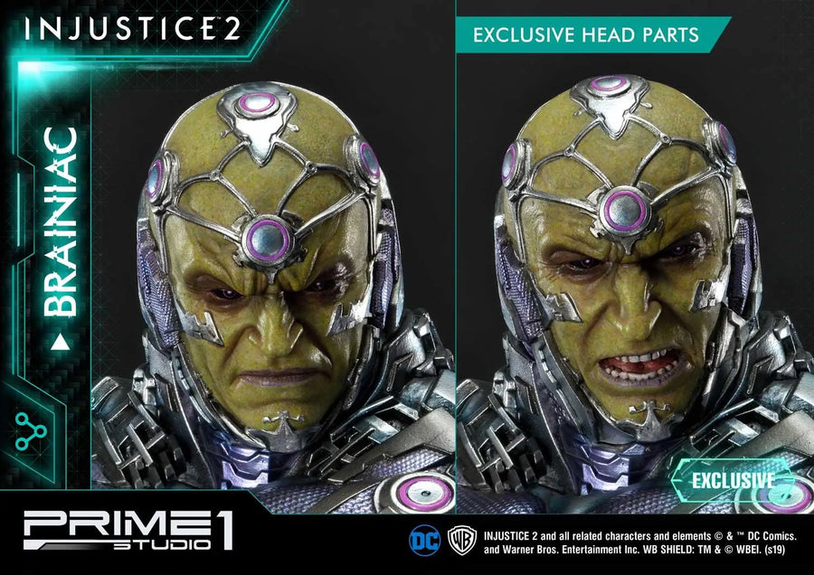 Brainiac (Exclusive Version) Injustice 2 – Prime1Studio – ActionFigure Brasil