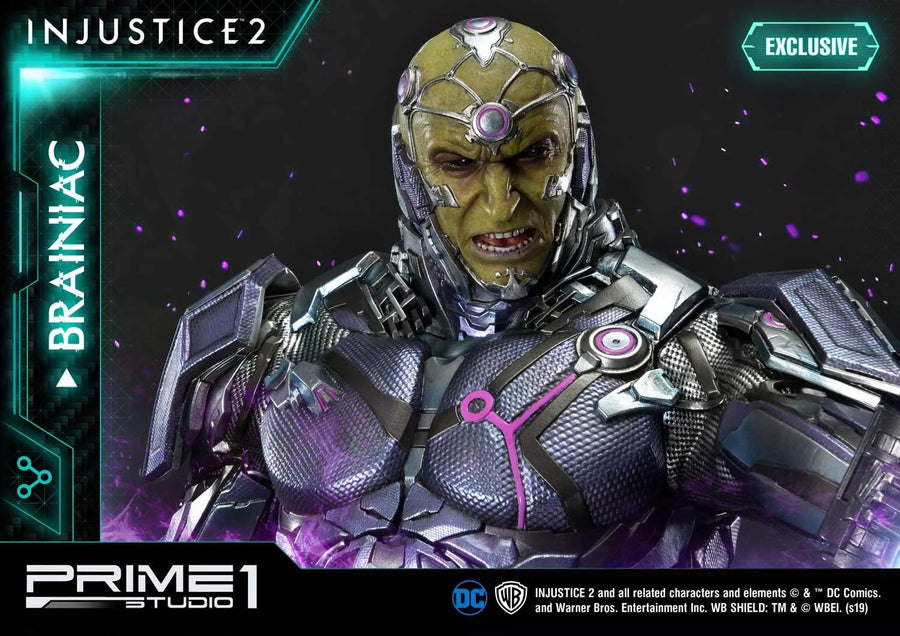 Brainiac (Exclusive Version) Injustice 2 – Prime1Studio – ActionFigure Brasil
