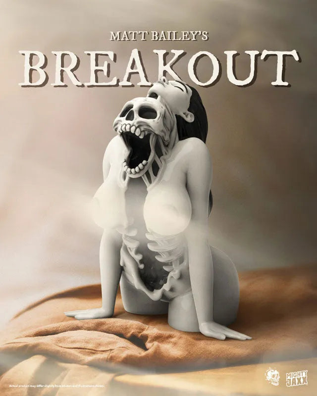 Breakout by Matt Bailey 8 Inch Polystone Statueㅤ – Mighty Jaxx – ActionFigureBrasil
