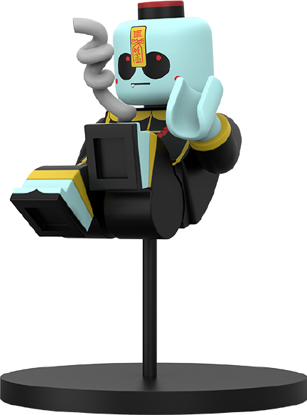 Brick Baby (Jiang Shi Edition) - LIMITED EDITION: 300 – Mighty Jaxx – ActionFigure Brasil