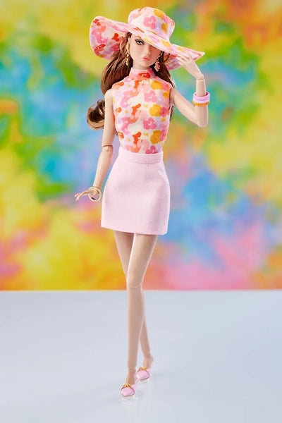 Brimming with Blossoms – Poppy Parker® - LIMITED EDITION: 2000 – Integrity Toys – ActionFigure Brasil — com base expositora