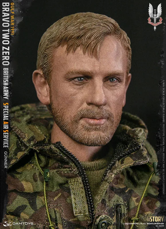 British Army Special Air Service - SAS - Gunner Gulf War 1991 - 1/6 (Damutoi)ㅤ – Damutoi – ActionFigureBrasil