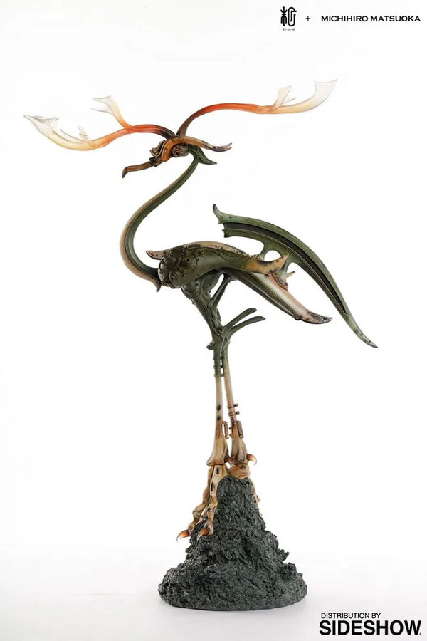 Bronze Crane with Antlers - LIMITED EDITION: 88 – Manas SUM – ActionFigure Brasil