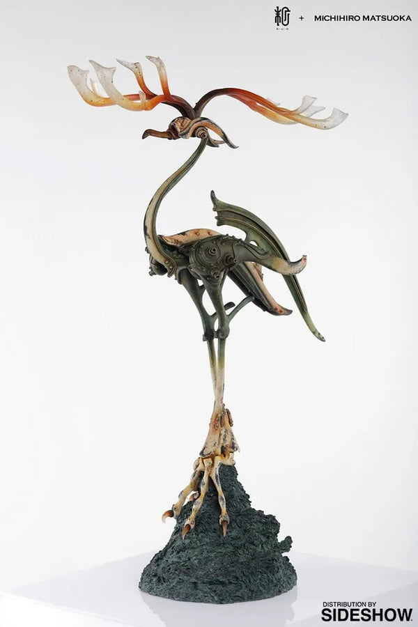 Bronze Crane with Antlers - LIMITED EDITION: 88 – Manas SUM – ActionFigure Brasil