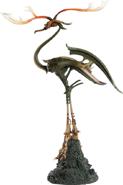 Bronze Crane with Antlers - LIMITED EDITION: 88 – Manas SUM – ActionFigure Brasil