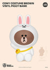 Brown Cony Costume Vinyl Piggy Bank