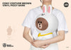 Brown Cony Costume Vinyl Piggy Bank