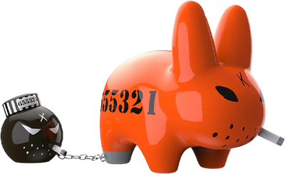 Buddies 4 Lyfe Smorkin Labbit – Kidrobot – ActionFigure Brasil — close