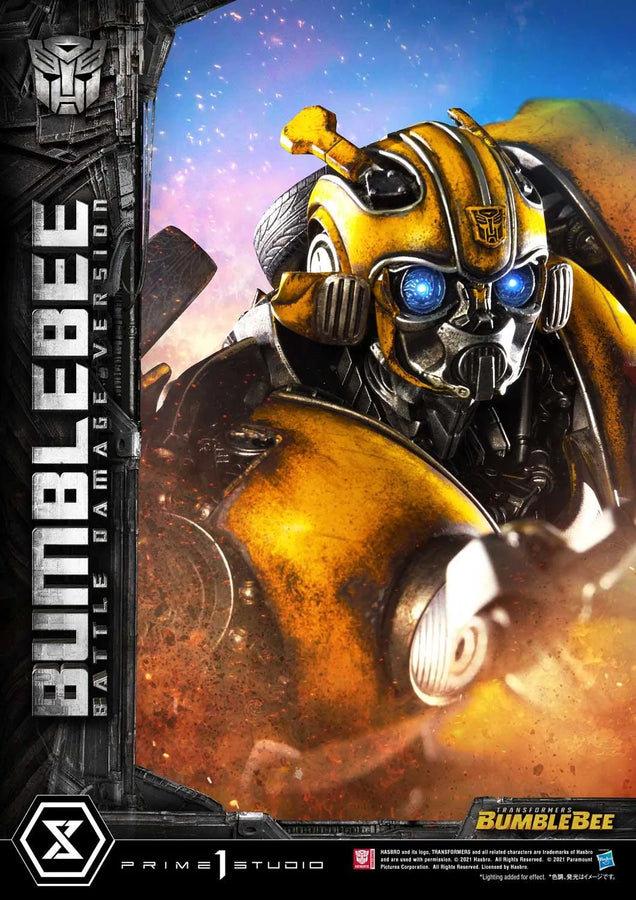 Bumblebee (Battle Damage Edition) Transformers: Bumblebee (Film) – Prime1Studio – ActionFigure Brasil