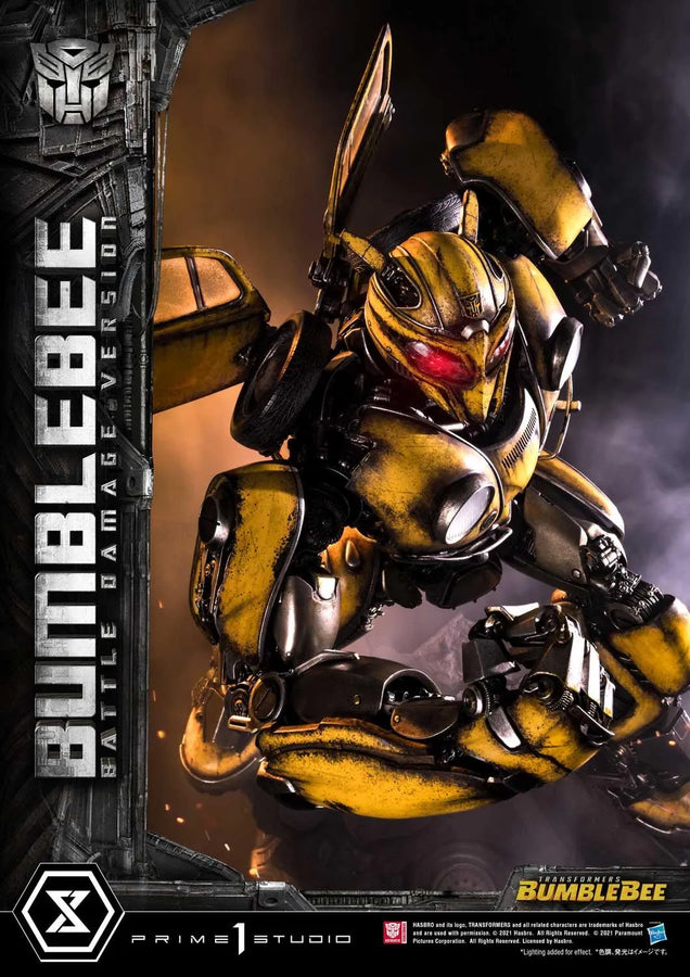 Bumblebee (Battle Damage Edition) Transformers: Bumblebee (Film) – Prime1Studio – ActionFigure Brasil