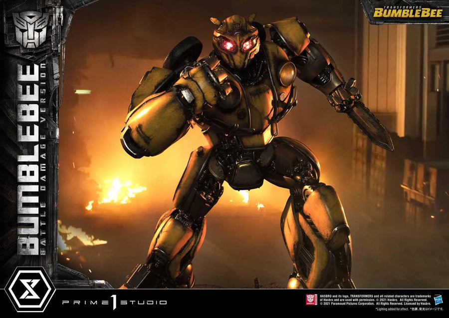 Bumblebee (Battle Damage Edition) Transformers: Bumblebee (Film) – Prime1Studio – ActionFigure Brasil