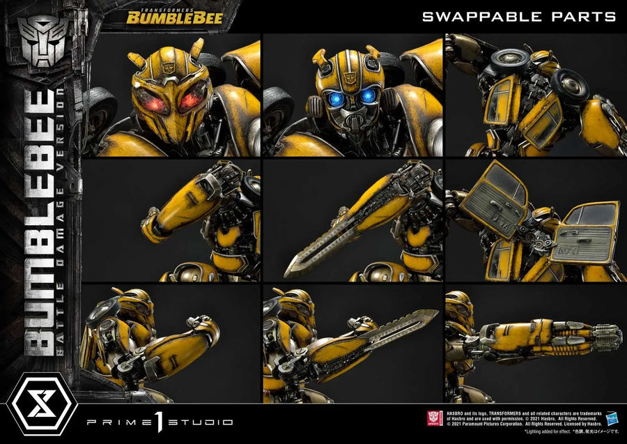 Bumblebee (Battle Damage Edition) Transformers: Bumblebee (Film) – Prime1Studio – ActionFigure Brasil