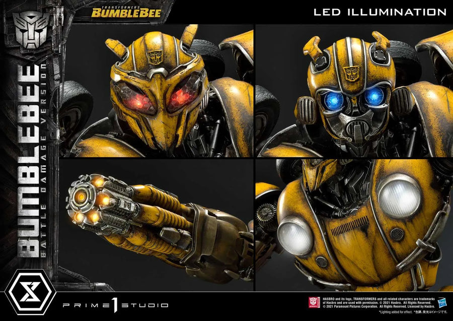 Bumblebee (Battle Damage Edition) Transformers: Bumblebee (Film) – Prime1Studio – ActionFigure Brasil