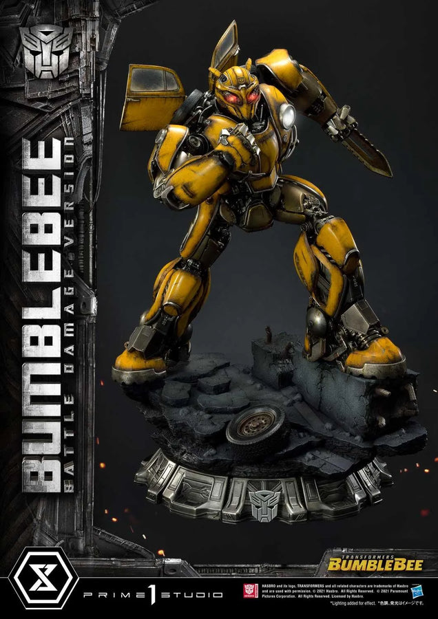 Bumblebee (Battle Damage Edition) Transformers: Bumblebee (Film) – Prime1Studio – ActionFigure Brasil