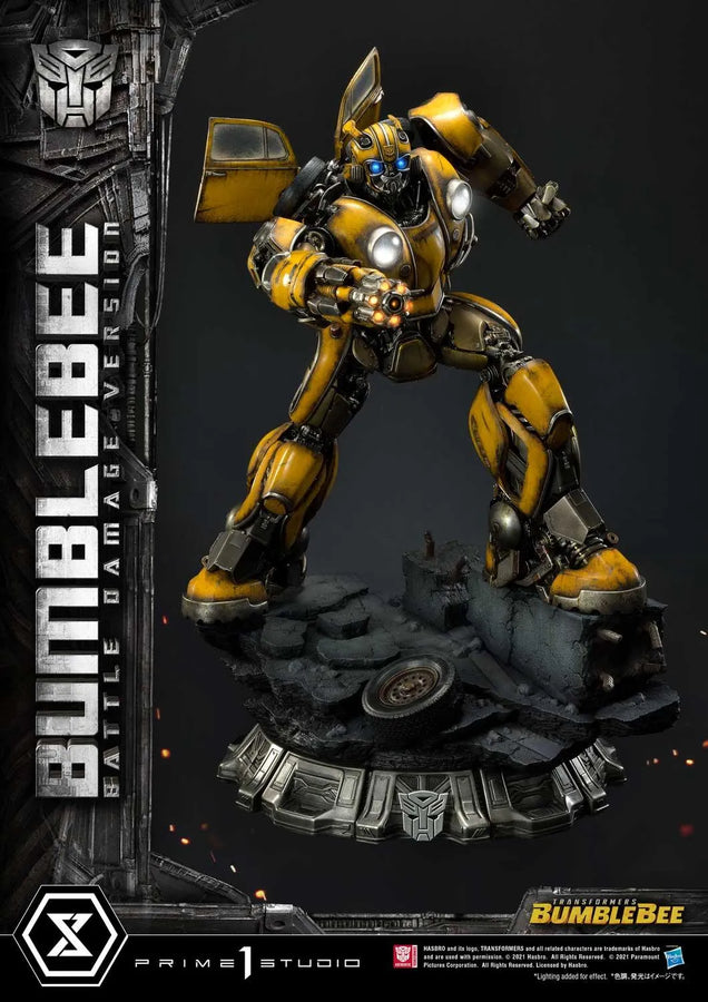 Bumblebee (Battle Damage Edition) Transformers: Bumblebee (Film) – Prime1Studio – ActionFigure Brasil