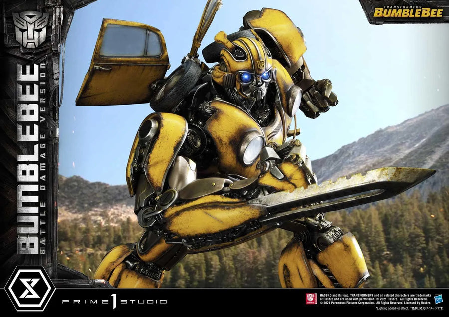 Bumblebee (Battle Damage Edition) Transformers: Bumblebee (Film) – Prime1Studio – ActionFigure Brasil