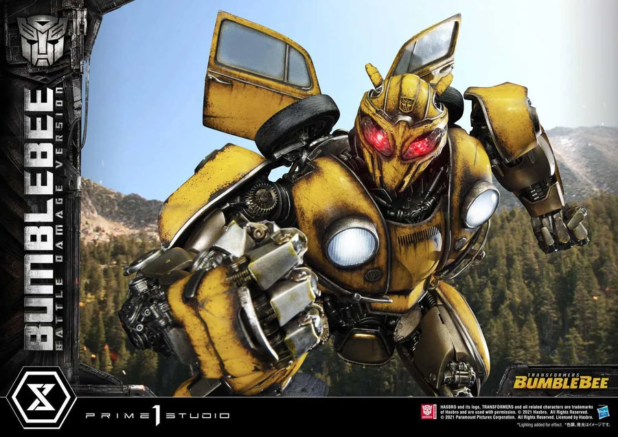 Bumblebee (Battle Damage Edition) Transformers: Bumblebee (Film) – Prime1Studio – ActionFigure Brasil