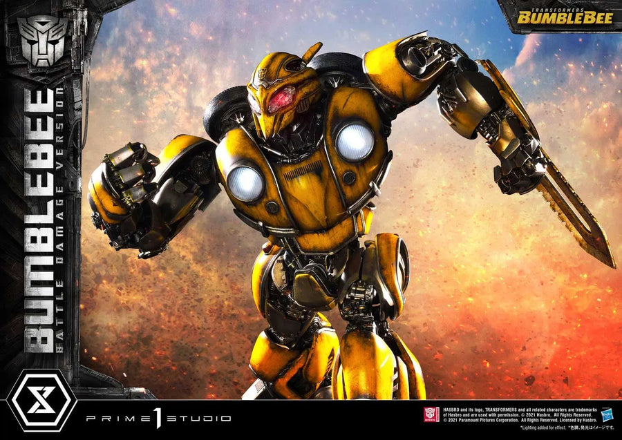 Bumblebee (Battle Damage Edition) Transformers: Bumblebee (Film) – Prime1Studio – ActionFigure Brasil
