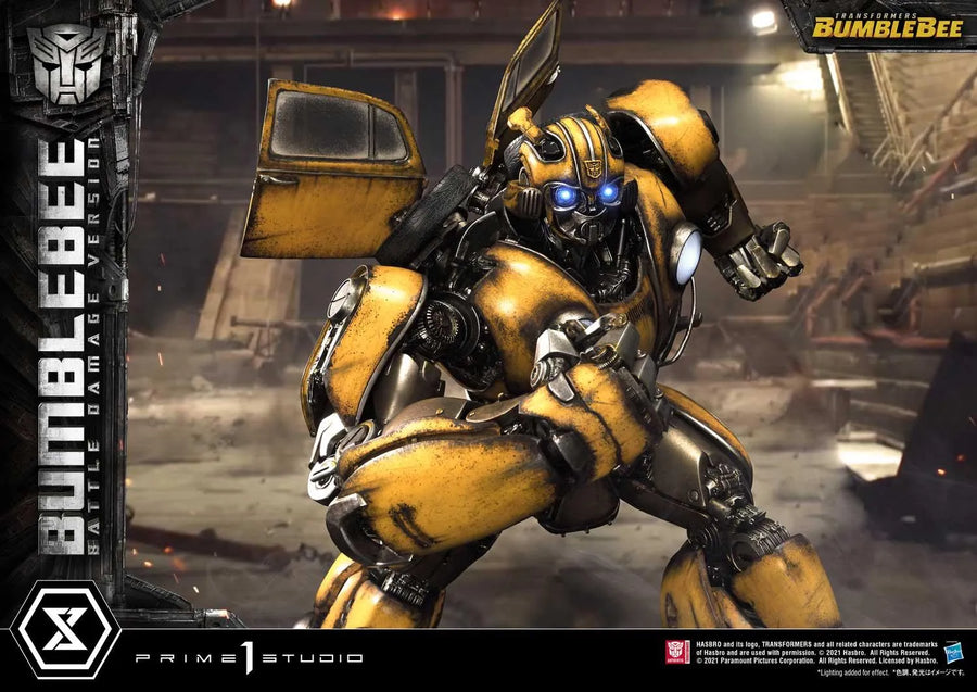 Bumblebee (Battle Damage Edition) Transformers: Bumblebee (Film) – Prime1Studio – ActionFigure Brasil