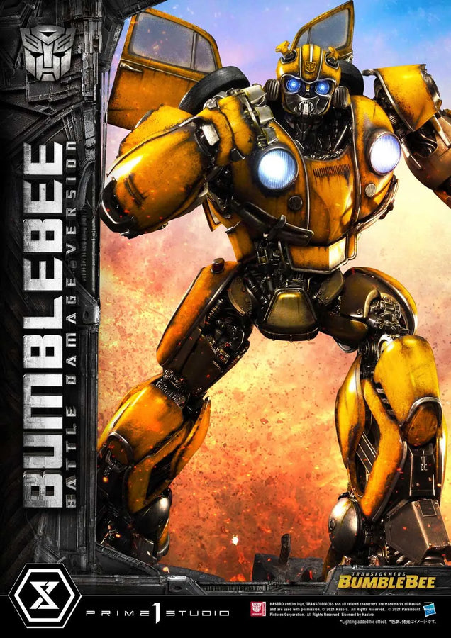 Bumblebee (Battle Damage Edition) Transformers: Bumblebee (Film) – Prime1Studio – ActionFigure Brasil