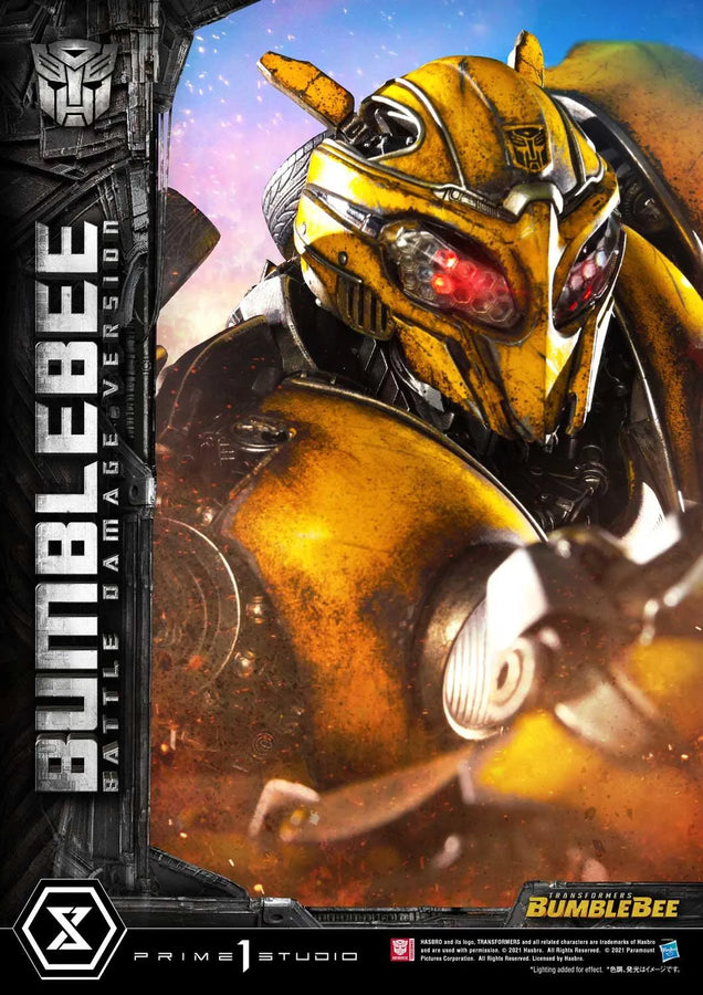 Bumblebee (Battle Damage Edition) Transformers: Bumblebee (Film) – Prime1Studio – ActionFigure Brasil