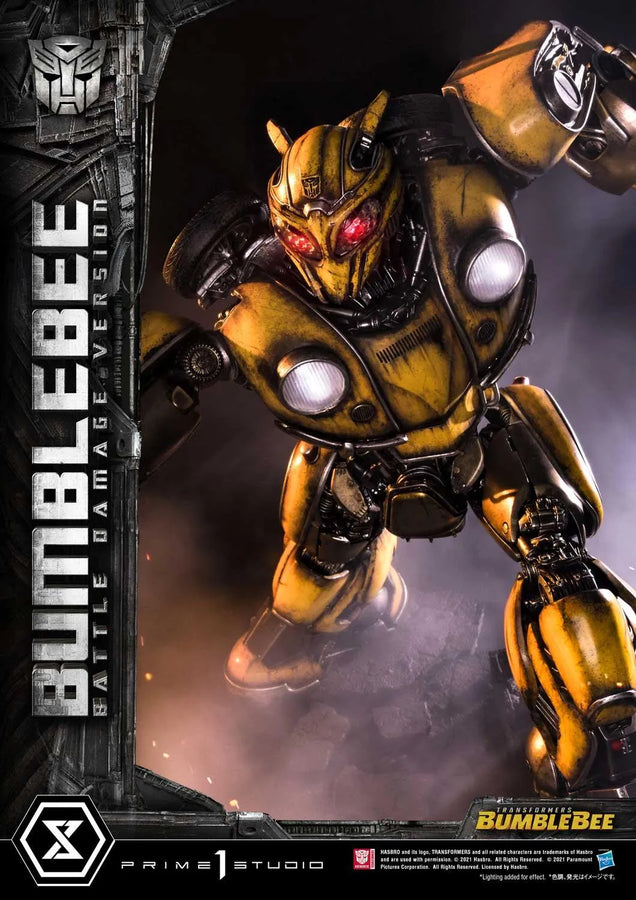 Bumblebee (Battle Damage Edition) Transformers: Bumblebee (Film) – Prime1Studio – ActionFigure Brasil