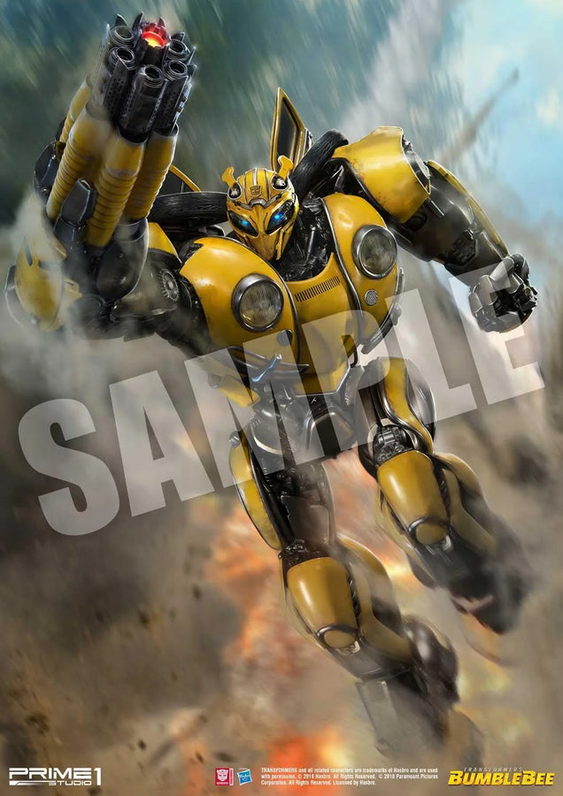 Bumblebee (Battle Mask Edition) Transformers: Bumblebee (Film) – Prime1Studio – ActionFigure Brasil