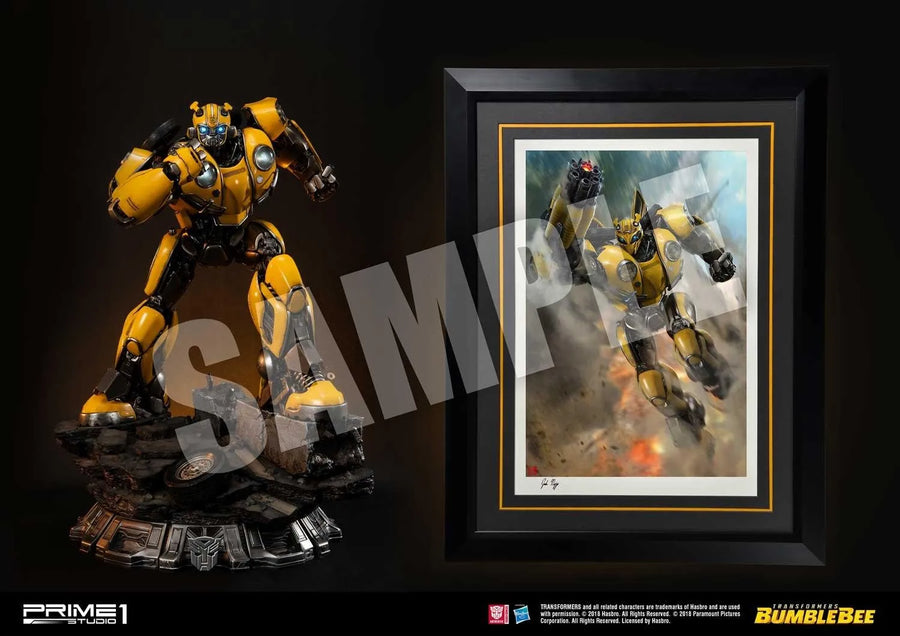 Bumblebee (Battle Mask Edition) Transformers: Bumblebee (Film) – Prime1Studio – ActionFigure Brasil