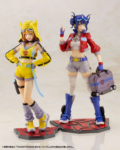 Bumblebee Bishoujo – Kotobukiya – ActionFigure Brasil — com base expositora