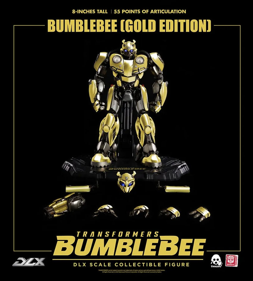 Bumblebee DLX (Gold Edition) - LIMITED EDITION: 1500 – Threezero – ActionFigure Brasil