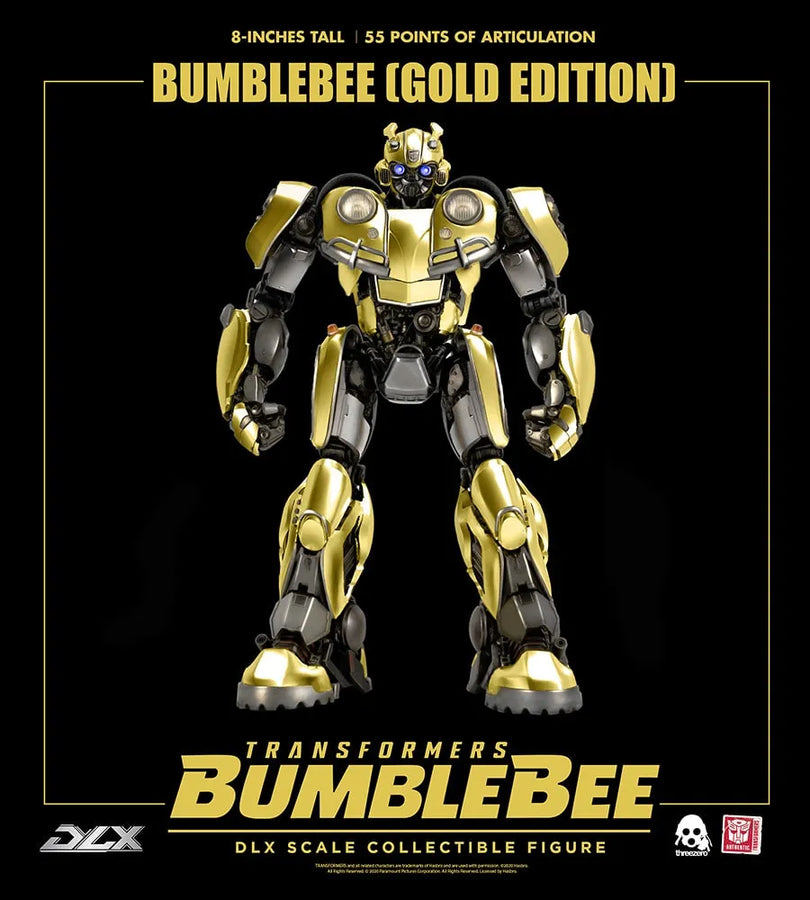 Bumblebee DLX (Gold Edition) - LIMITED EDITION: 1500 – Threezero – ActionFigure Brasil