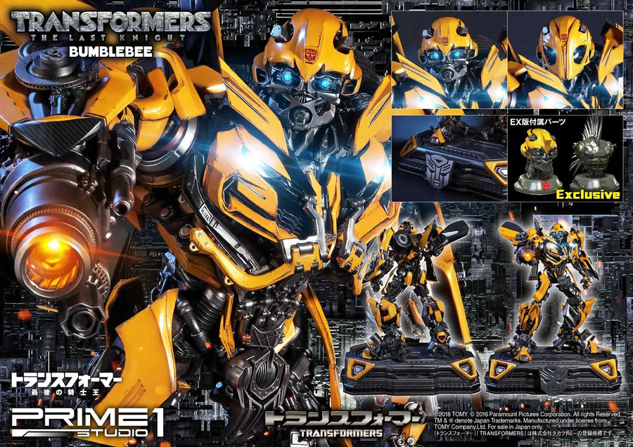 Bumblebee (Exclusive Japan/China Version) Transformers: The Last Knight (Film) – Prime1Studio – ActionFigure Brasil