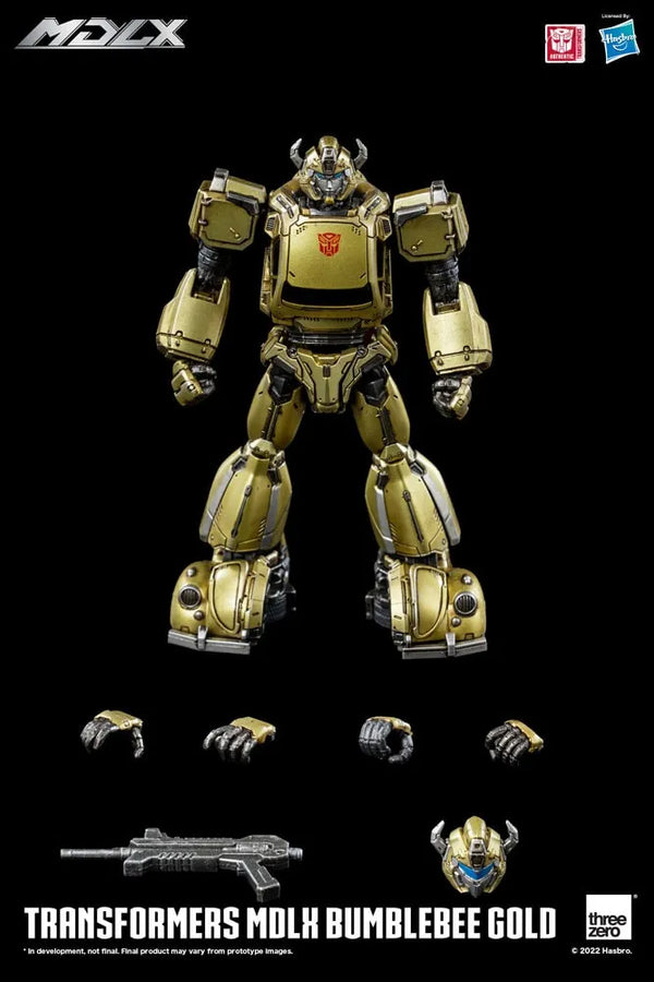 Bumblebee MDLX (Gold Edition) - LIMITED EDITION: 2000 – Threezero – ActionFigure Brasil