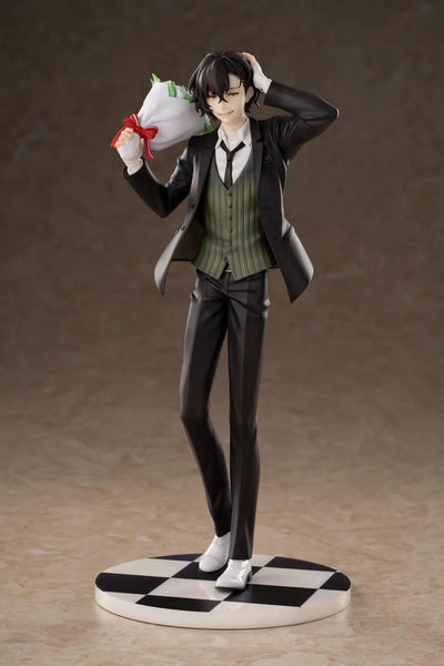 Bungou Stray Dogs Mayoi Kaikitan - Dazai Osamu - 1/8 - Formal Wear Ver., Regular Edition (Hobby Max)ㅤ – Hobby Max – ActionFigureBrasil — com base expositora