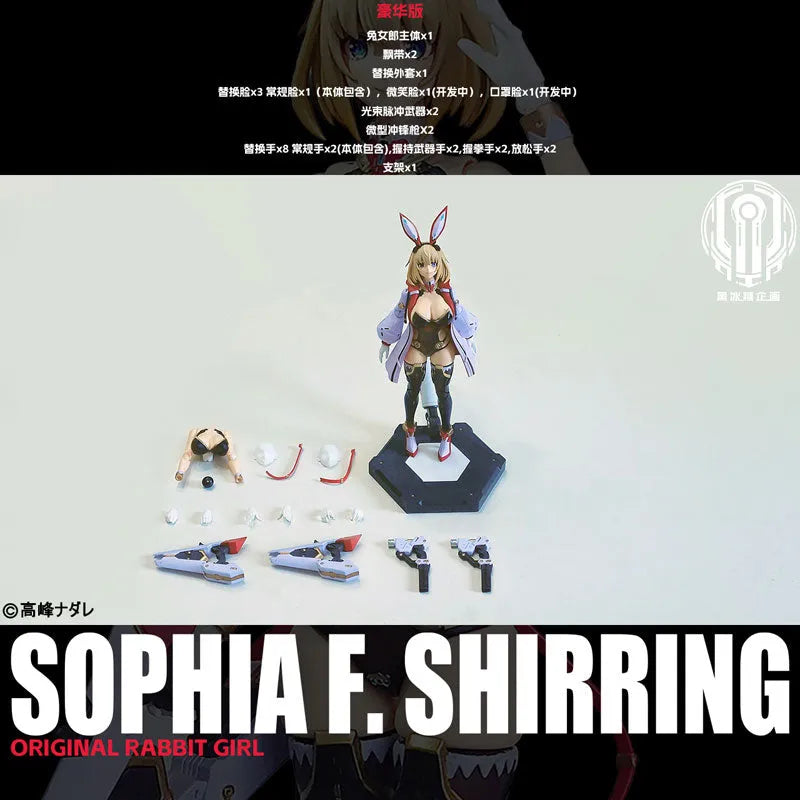 Bunny Girl Sophia F. Sherling - 1/12 - Deluxe Edition (BLACK CRYSTAL CANDY PROJECT)ㅤ – BLACK CRYSTAL CANDY PROJECT – ActionFigure Brasil