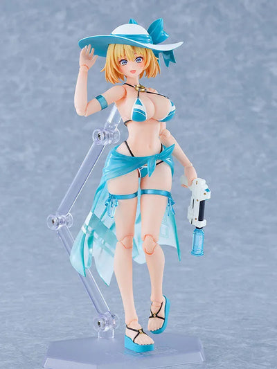 Bunny Suit Planning - Sophia F. Shirring - Figma (#674) - Swimsuit ver. (Max Factory) [Shop Exclusive]ㅤ – Max Factory – ActionFigure Brasil — com base expositora