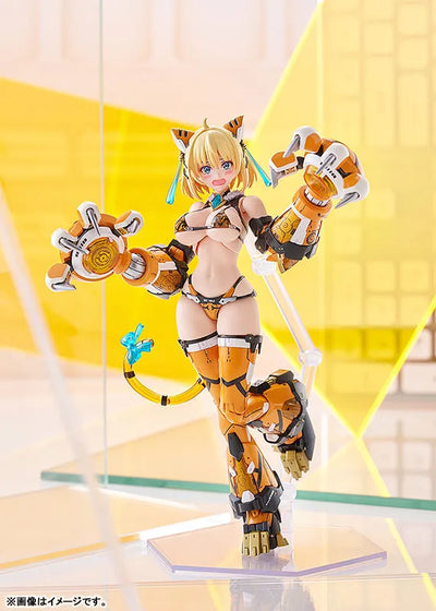 Bunny Suit Planning - Sophia F. Shirring - Plamax (BP-02) - Tiger Armor Ver. (Good Smile Company, Max Factory, Sentinel) [Shop Exclusive]ㅤ – Max Factory as ManufacturerGood Smile Company as DistributorSentinel as Producer – ActionFigure Brasil — ângulo diferente