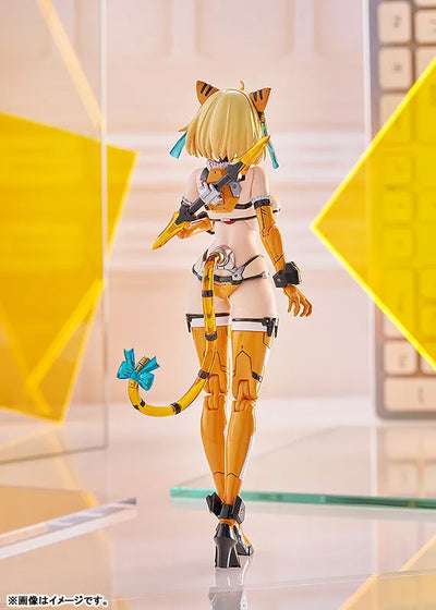 Bunny Suit Planning - Sophia F. Shirring - Plamax (BP-02) - Tiger Armor Ver. (Good Smile Company, Max Factory, Sentinel) [Shop Exclusive]ㅤ – Max Factory – ActionFigureBrasil — com base expositora