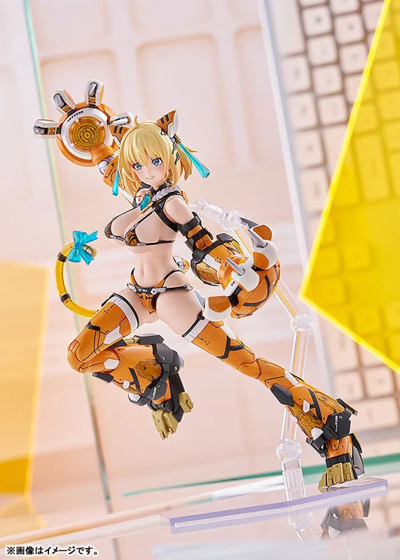 Bunny Suit Planning - Sophia F. Shirring - Plamax (BP-02) - Tiger Armor Ver. (Good Smile Company, Max Factory, Sentinel) [Shop Exclusive]ㅤ – Max Factory as ManufacturerGood Smile Company as DistributorSentinel as Producer – ActionFigure Brasil