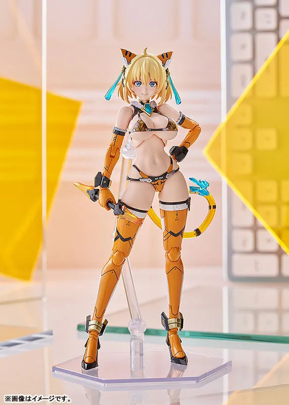 Bunny Suit Planning - Sophia F. Shirring - Plamax (BP-02) - Tiger Armor Ver. (Good Smile Company, Max Factory, Sentinel) [Shop Exclusive]ㅤ – Max Factory – ActionFigureBrasil