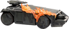 Burning Armored Personnel Carrier