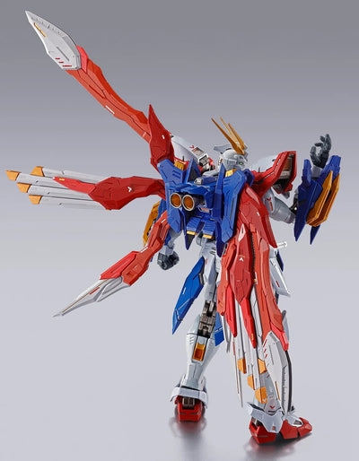 Burning Gundam & Burning Gundam Second – Tamashii Nations – ActionFigure Brasil — com base expositora