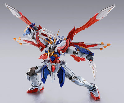 Burning Gundam & Burning Gundam Second – Tamashii Nations – ActionFigure Brasil — com base expositora