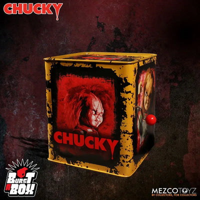 Burst-A-Box/ Child Play Chuckyㅤ – Mezco – ActionFigureBrasil — detalhe do produto